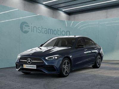 Blau Gebraucht 2024 Mercedes C300e Limousine | 46.690 € (Teuer)