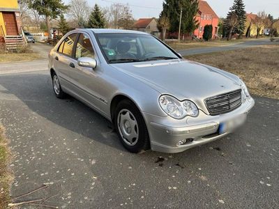 Gebraucht Mercedes C180 2003 Silber Limousine