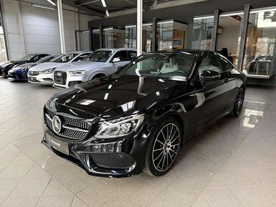 Gebraucht Mercedes C250 AMG line 211 PS (155 kW) 2017 Obsidianschwarz  metalliclack Coupé