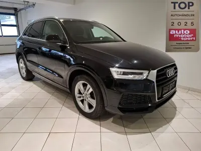 Gebraucht Audi Q3 S-Line 150 PS (110 kW) 2018 Schwarz SUV