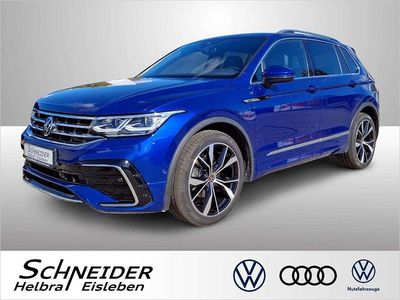 Lapiz blue (metallic) Gebraucht 2022 VW Tiguan R-line SUV | 32.860 € (Etwas zu teuer)
