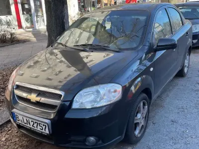 Gebraucht Chevrolet Aveo LT 94 PS (69 kW) 2009 Schwarz Limousine