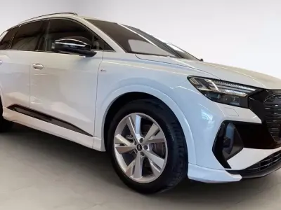 Gebraucht Audi Q4 e-tron S-Line 125 kW (170 PS) 2021 Weiß SUV