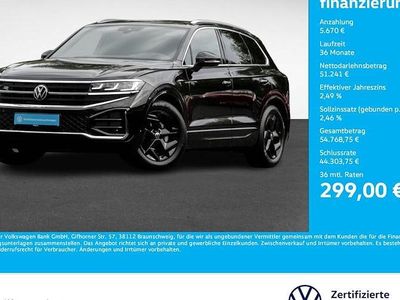 Schwarz Gebraucht 2024 VW Touareg R-line SUV | 56.911 € (Guter Preis)