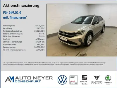 Gebraucht VW Taigo Move 150 PS (110 kW) 2023 Ivory silver metallic SUV