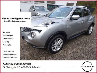 Gebraucht Nissan Juke Acenta 116 PS (85 kW) 2017 Silber SUV