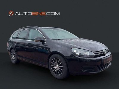 Gebraucht VW Golf VI Comfortline 105 PS (77 kW) 2009 Schwarz Kleinwagen