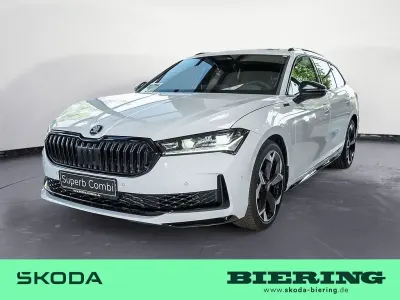 Ny Skoda Superb SportLine 265 HK (194 kW) 2026 Hvid Sedan