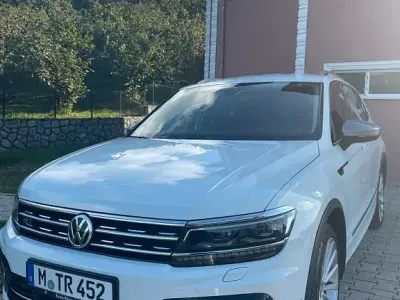 Gebraucht VW Tiguan Allspace R-line 190 PS (139 kW) 2019 Weiß SUV