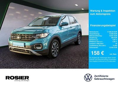 Grün / makena türkis Gebraucht 2022 VW T-Cross Active SUV | 17.660 € (Fairer Preis)