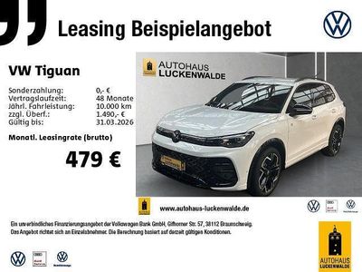 Neu VW Tiguan R-line 150 PS (110 kW) 2025 Weiß SUV