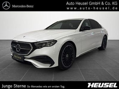 Gebraucht Mercedes E200 AMG 204 PS (150 kW) 2023 Manufaktur opalithweiß bright Limousine