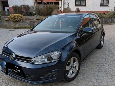 Gebraucht VW Golf VII 105 PS (77 kW) 2013 Blau Kleinwagen