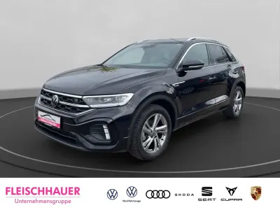 Käytetty VW T-Roc R-line 110 HP (80 kW) 2023 Musta Katumaasturi