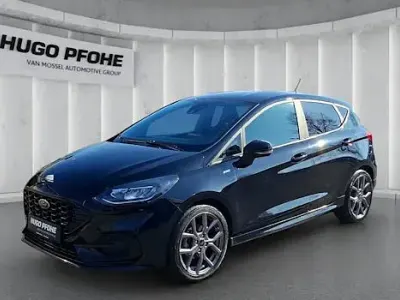 Brugt Ford Fiesta ST-Line 125 HK (91 kW) 2022 Sort Hatchback
