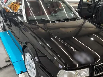 Gebraucht Audi Cabriolet 116 PS (85 kW) 1996 Schwarz Cabrio