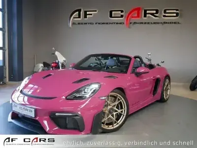 Brugt Porsche 718 Boxster Chrono 500 HK (367 kW) 2025 Rød Cabriolet