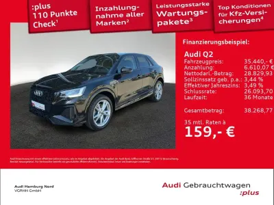 Usata Audi Q2 S-Line 190 CV (139 kW) 2025 Nero SUV