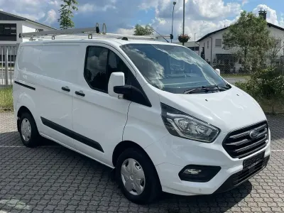 Gebraucht Ford Transit Custom 105 PS (77 kW) 2021 Weiß Van / Kleinbus