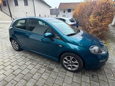 Gebraucht Fiat Punto Evo 2012 Blau Kleinwagen