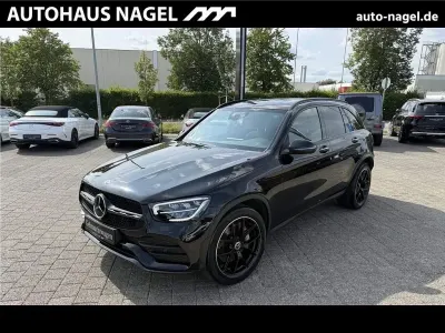 Gebraucht Mercedes GLC300 AMG 258 PS (189 kW) 2022 Unilack schwarz SUV