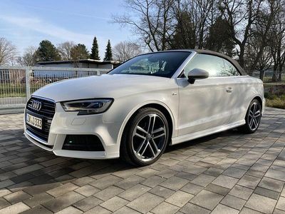 Gebraucht Audi A3 Cabriolet S-Line 150 PS (110 kW) 2019 Weiß Cabrio