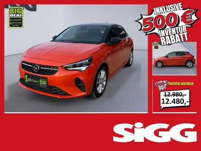 Gebraucht Opel Corsa Elegance 101 PS (74 kW) 2023 Power orange/dynamik orange Kleinwagen