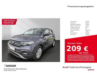 Second-hand VW T-Cross Basis 110 CP (80 kW) 2022 Gri SUV