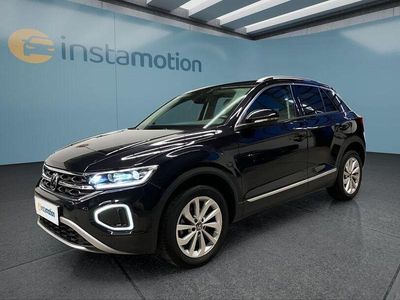 Gebraucht VW T-Roc 110 PS (80 kW) 2022 Schwarz SUV