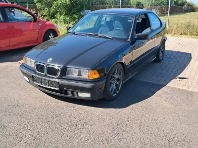 Gebraucht BMW 316 Compact 105 PS (77 kW) 1997 Schwarz Kleinwagen