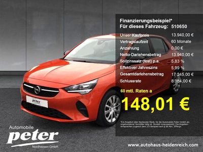 Gebraucht Opel Corsa-e Edition 100 kW (136 PS) 2022 Orange Kleinwagen