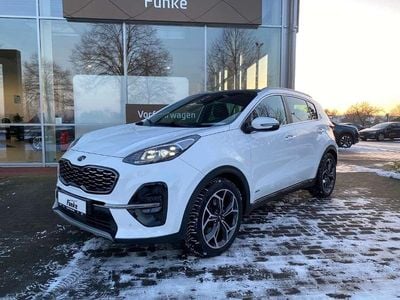 Gebraucht Kia Sportage GT-Line 185 PS (136 kW) 2021 (hw2) deluxeweiss met. SUV