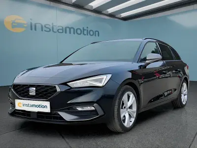 Brugt Seat Leon ST 150 HK (110 kW) 2022 Sort Stationcar