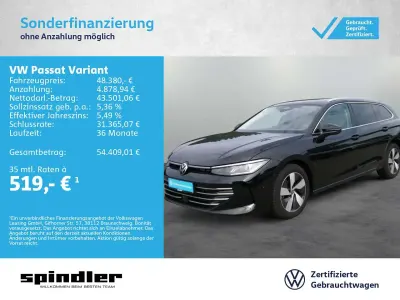 Gebraucht VW Passat Elegance 193 PS (141 kW) 2026 Grenadillschwarz metallic Kombi