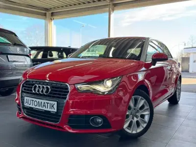 Brugt Audi A1 Ambition 122 HK (89 kW) 2014 Rød Hatchback