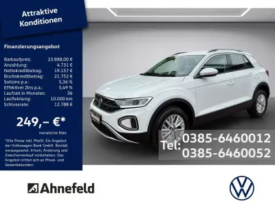 Gebraucht VW T-Roc Life 150 PS (110 kW) 2023 Weiß SUV
