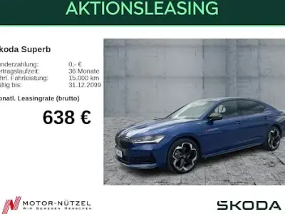 Gebraucht Skoda Superb SportLine 204 PS (150 kW) 2025 Blau Limousine