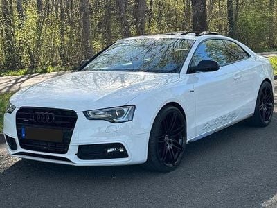 Usata Audi A5 Competition 177 CV (130 kW) 2013 Bianco Coupé