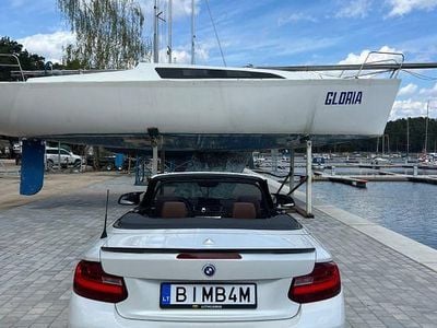 Usata BMW 220 Sport Line 190 CV (139 kW) 2015 Bianco Cabrio