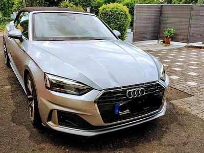 Gebraucht Audi A5 Cabriolet S-Line 163 PS (119 kW) 2022 Silber Cabrio