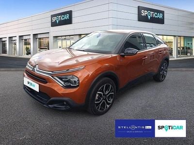 Używany Citroën e-C4 Feel 100 kW (136 KM) 2023 Pomarańczowy Sedan/Limuzyna