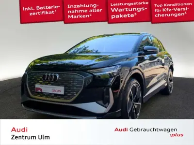 Gebraucht Audi Q4 e-tron S-Line 250 kW (340 PS) 2024 0e mythosschwarz metallic SUV