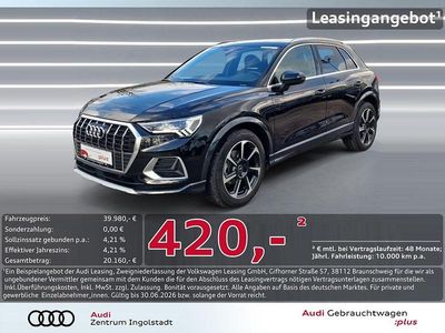 Second-hand Audi Q3 Advanced 150 CP (110 kW) 2025 Negru SUV