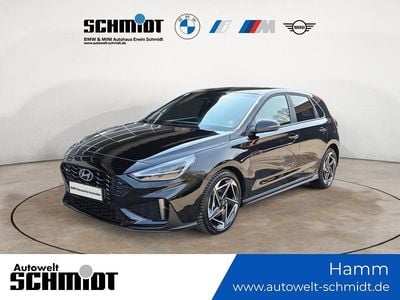 Gebraucht Hyundai i30 N Line 140 PS (102 kW) 2025 (schwarz)  abyss black