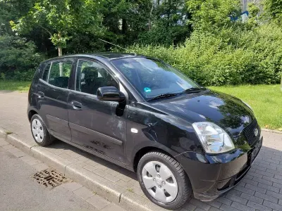 Gebraucht Kia Picanto LX 65 PS (47 kW) 2007 Schwarz Kleinwagen