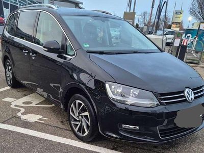 Schwarz Gebraucht 2017 VW Sharan Sound Van / Kleinbus | 20.000 € (Guter Preis)