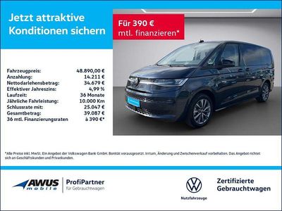 Second-hand VW Multivan Life 150 CP (110 kW) 2023 Albastru Monovolum