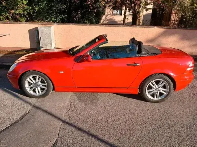 Gebraucht Mercedes SLK230 1999 Rot Cabrio