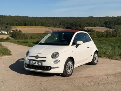 Usata Fiat 500C Lounge 86 CV (63 kW) 2016 Bianco Cabrio