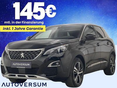 Gebraucht Peugeot 3008 Allure 131 PS (96 kW) 2020 Schwarz SUV